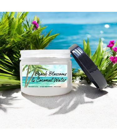 Body Powder for Women & Men Scented Beach Blossoms & Coconut Water Perfume Dusting Powder Bath Powder with Fragrance & Essential Oils Talc-Free 10oz Container with Lid Made in USA Beach Blossoms & Coconut Water (Body Powder) - Buy Online on GoSupps.com