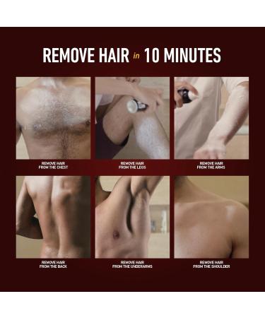 Svish On The Go Painless Body Hair Removal Spray for Men - 200ml | Made Safe Certified | Ideal for Chest Legs Under Arms | Includes Post Hair Removal Cream (25gm) - International Shipping Available - Buy Online on GoSupps.com
