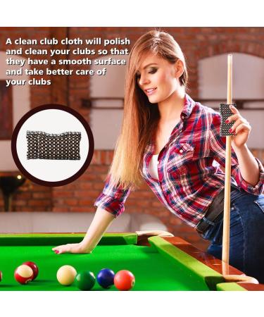 4 Pack Billiard Pool Table Brush Set with Wooden Handles - Rail Brush, Lint Roller, and Cue Cloth - Cleaning Accessories - Buy Online on GoSupps.com