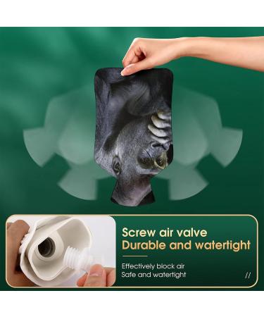 Funny Orangutan Hot Water Bottle | Plush Hand Warmer for Adults & Kids | 26.5x15.3cm - Buy Online on GoSupps.com