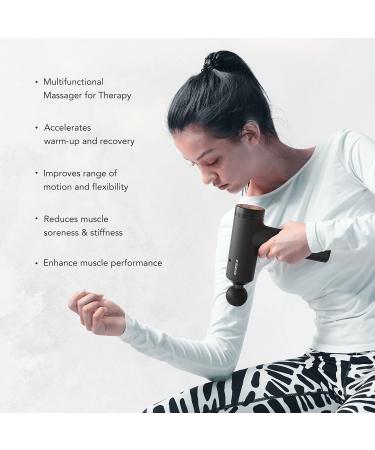 Percussive Massage Gun for Workout & Recovery - Entesi 3 Black - Buy Online on GoSupps.com