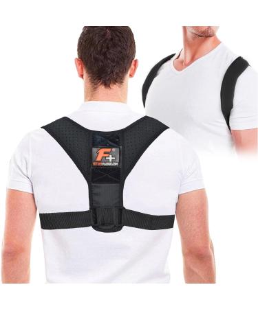 Posture Correcter Support Brace Belt | Upper Back Brace for Clavicle Support | Adjustable Back Straightener and Providing Pain Relief from Back and Shoulder | Medical Grade Belt(Single Piece)