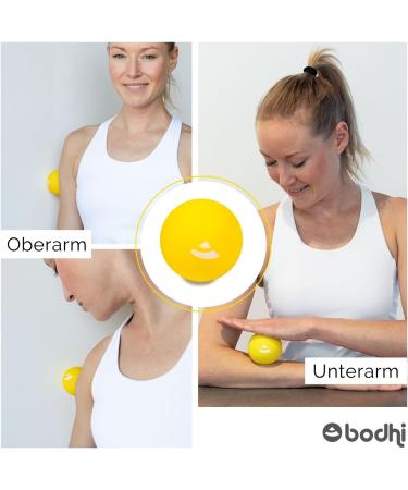 Bodhi Fascia Set - 3 Flexible Massage Balls for Whole Body Self-Massage | 6.5 cm Diameter - Buy Online on GoSupps.com