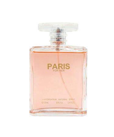 PARIS FOR HER Eau de Parfum Spray for Women Wonderful Gift Gourmand Fragrance Daytime and Casual Use for all Skin Types a Classic Bottle 3.4 Fluid Ounce PARIS FOR HER 3.4 Fl Oz (Pack of 1) - Buy Online on GoSupps.com