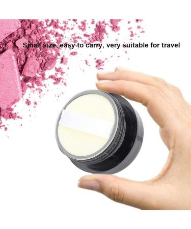 Vintage Rose Travel Makeup Powder Container Refillable & Portable Loose Powder Donor Box with Sieve for Body & Baby Powder (Black) - Buy Online on GoSupps.com