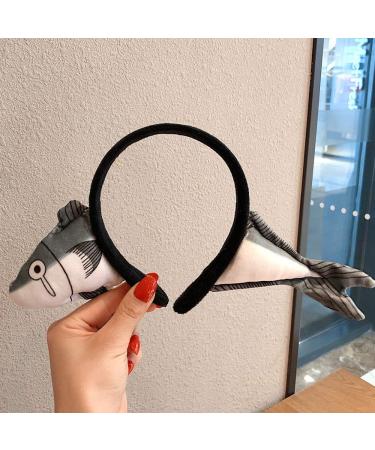 ZHOUMEIWENSP Salted Fish Headband for Women - Funny and Cute Hairband for Halloween and Makeup - Buy Online on GoSupps.com