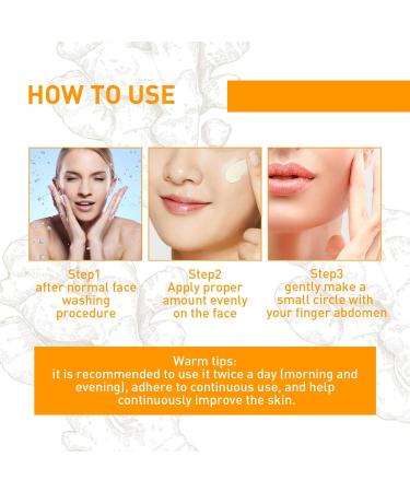 Turmeric Face Cream Face Moisturiser Anti Wrinkle Face Cream Moisturiser Face Women for Hydrating Anti Wrinkles - Fade Fine Lines Spots Hydrating Cream Moisturize & Wrinkles & Skincare - Buy Online on GoSupps.com