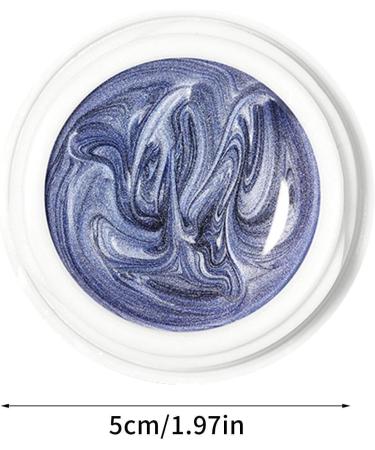 MetallicPainting Gel Nails Gold Silver Gel Nail Polish MetallicMirror MetallicGel Nail Polish Metal Painting Gel Silver Gel For Nails Soak Off UV/LED Salon Purple - Buy Online on GoSupps.com