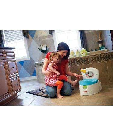 Fisher-Price Potty Training Seat with Lights, Sounds & Phrases - Toddler Toilet with Removable Seat - Learn-to-Flush Potty (Frustration-Free Packaging) - Buy Online on GoSupps.com