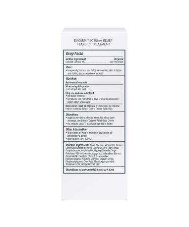 Eucerin Eczema Relief Flare-up Treatment - Instant Relief for Eczema - 2 oz Tube - Buy Online on GoSupps.com