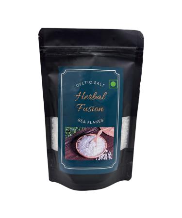 Herbal Fusion Organic Sea Salt Coarse Grain Hand Harvested 100% Natural GMO-FREE (Certified Product)