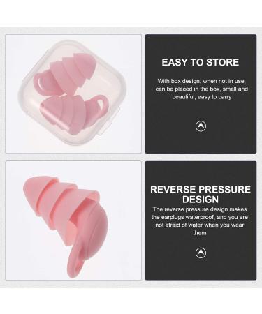 Anti-Noise Earplugs for Sleeping | Sound Insulation Earplugs - Noise Canceling Pink Earplugs for Students & Dormitories | International Shipping Available - Buy Online on GoSupps.com
