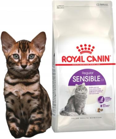 Royal Canin Sensible Adult Dry Cat Food 10kg - Buy Online on GoSupps.com