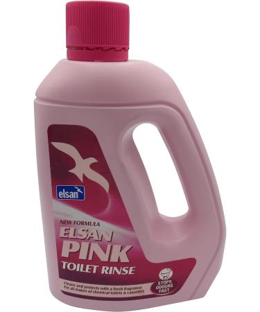 Elsan Pink 2L Toilet Fluid Rinse X2 (Cleaner Caravan Motorhome Camping) - Buy Online on GoSupps.com