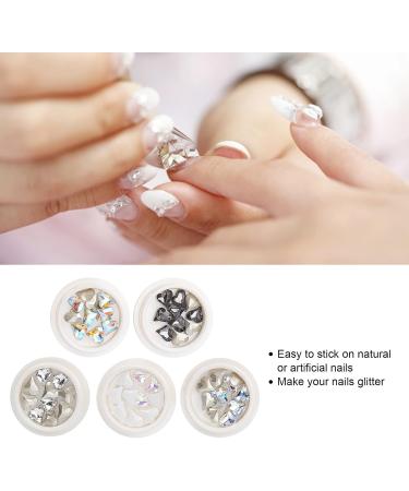 Nail Art Rhinestones Nail Rhinestones Fits Nails Well Heart shaped Nail Rhinestone for Gel Nail for Acrylic for Nail Tip for Natural Nail - Buy Online on GoSupps.com