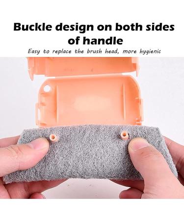 Magic Window Cleaning Brush Creative Door and Window Groove Cleaning Brush Hand Held Gap Non Slip Cleaning Tool With Dustpan Cleaning Brush For Door and Window Tracks and Gaps Used for Home and Car Glass Nordicgreen - Buy Online on GoSupps.com