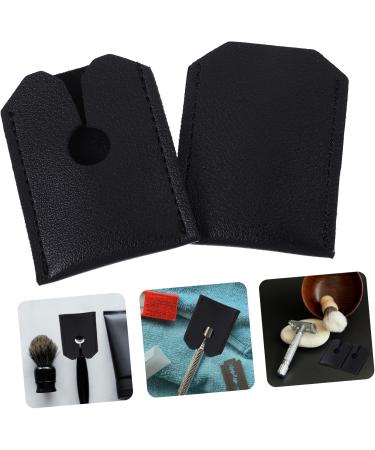 Healeeved 2-Piece Safety Razor Travel Kit | Stylish Leather Storage Case & Razor Shell | International Shipping Available - Buy Online on GoSupps.com