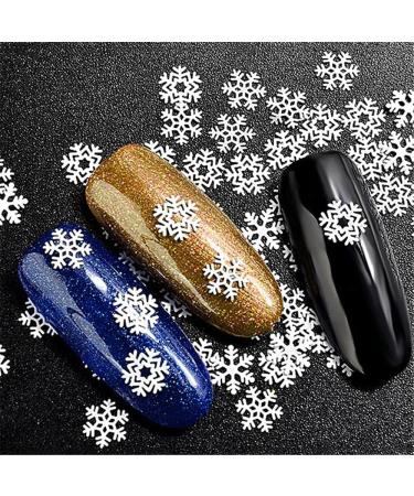 Nail Art Sequins Manicures Mixed Nail Accessories Nail Art Decoration Christmas Snowflake Design Glitter Sequins(01) - Buy Online on GoSupps.com