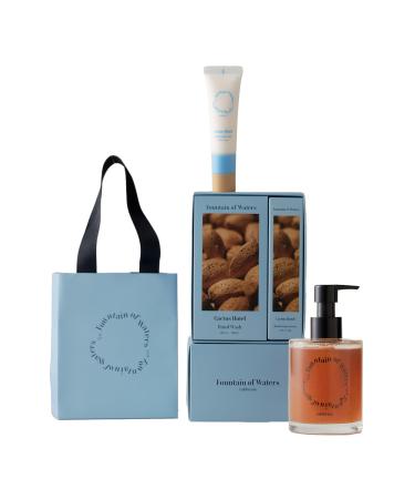 Fountain of Waters Cactus Hotel Hand Wash 300ml and Hand Serum Cream 45ml Special Set of Gifts for Her - Vegan Cruelty-Free Premium Hand Wash with Almond Oil Crafted in Korea