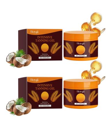 Tanning Accelerator Cream Tanning Gel Natural Tanning Accelerator Cream Gel Effective in Sun-Beds & Outdoor Sun Achieve a Natural Tan with Natural Ingredients (A)