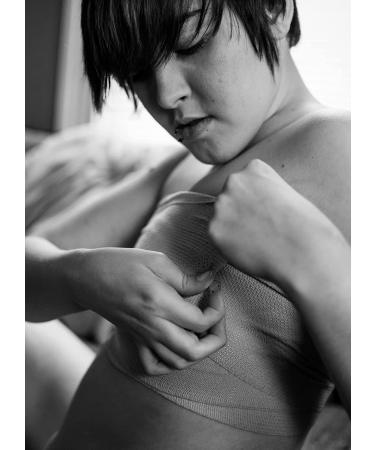 TransGenX 4 Inch Wide Tape - Extra Wide FTM Chest Binder for Transgender - Buy Online on GoSupps.com