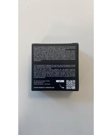 GL Beautycompany BROW CONTROL Eyebrow gel with brush transparent GL Beauty Eyebrow Styling Eyebrow Styling 3D Brows 3D eyebrows - Buy Online on GoSupps.com