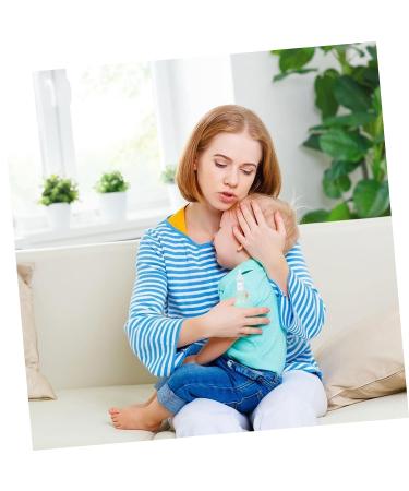 Healeved 3pcs Anti Reflux Nasal Aspirator for Baby | Silicone Nose Suction Bulb Set - Buy Online on GoSupps.com