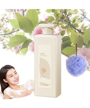 Urose Body Wash Perfumed Moisturizing Body Wash Korean Fragrant Shower Gel Body Wash Long-Lastin Scented Body Wash for Women Men Sanyequeen Scented Shower Gel Wash for All Skin Types(500ml)