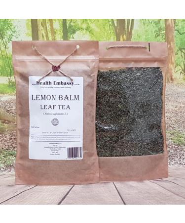 Health Embassy Lemon Balm Leaf Tea | Melissa Officinalis L | Lemon Balm Leaf (50g) - Buy Online on GoSupps.com