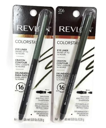 (2 PACK) Revlon Colorstay Eye Liner 206 Jade 0.01 oz. - Buy Online on GoSupps.com
