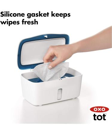 OXO Tot Perfect Pull Wipes Dispenser Navy - 1 Count - Buy Online on GoSupps.com