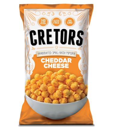 G.H. Cretors Just The Cheese Corn, 6.5 Oz (Pack of 12) Cheddar Cheese Corn 6.5 Ounce (Pack of 12)