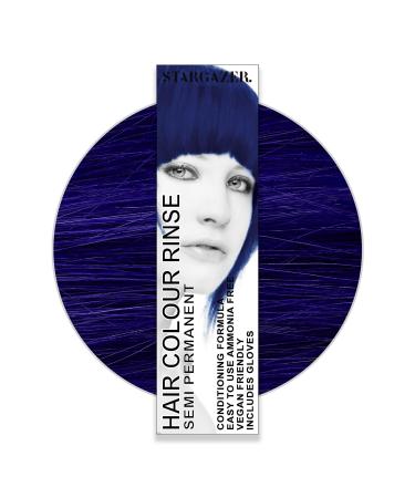 Stargazer Ultra Blue Semi Permanent Hair Dye Ultra Blue 70 ml (Pack of 1)