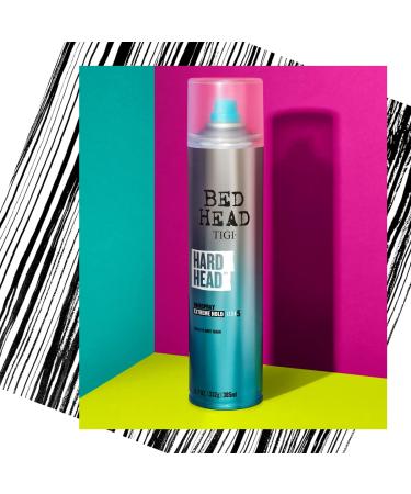 TIGI Bed Head Hard Head Hairspray for Extra Strong Hold - For All Hair Types - With Instant Dry & Natural Shine - Use on Dry Hair - Premium Hair Care Products for Women & Men - 11.7 oz (7 Pack) - Buy Online on GoSupps.com