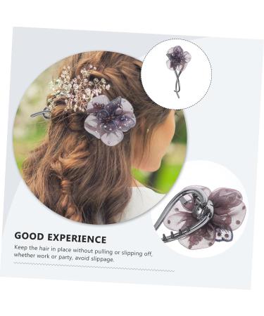 Beaupretty Rhinestones Hair Barrette headgear clips barrettes french clips butterfly claws french barrette clips jaw clamps bow clip Miss rhinestones Make Up Hair Clips - Buy Online on GoSupps.com