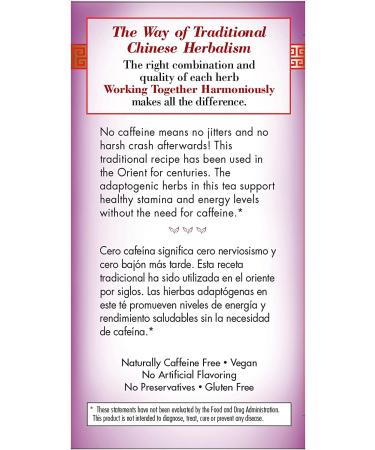 Bravo Tea Energy & Stamina - Caffeine-Free Herbal Tea | 20 Bags - Buy Online on GoSupps.com