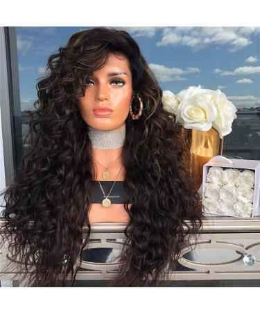 Wig Hair for Women - Brown Afro Curly Locks | Synthetic Long Anime Cosplay Hair - Buy Online on GoSupps.com