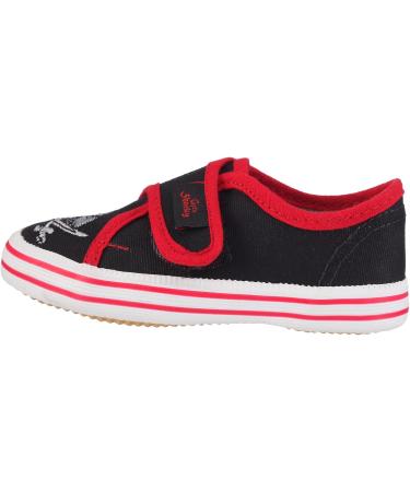 Captn Sharky 140006 Boys Gymnastics Shoes - Size 22 EU - Black/Red | International Shipping Available - Buy Online on GoSupps.com