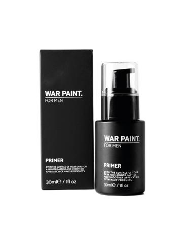 War Paint For Men Skin Smoothing Face Primer - Vegan Friendly & Cruelty-Free - Natural Matte Finish Makeup Product For Men - 30ml