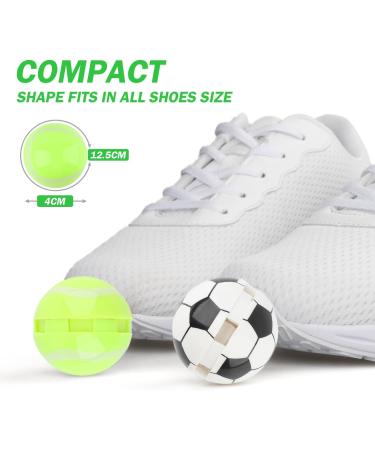 Shoe Deodorizer Anti Odour Trainer Deodoriser Balls Air Fresheners for Car Gym Bag Wardrobe Lockers Footwear Cologne Scent 6 Pack Football Cologne Scent 4 - Buy Online on GoSupps.com