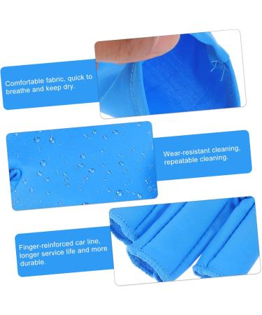 MERRYHAPY 1 Pair Nail Gloves UV Shield Gloves Manicure Gloves Fingerless Gloves Manicure Tools Gloves Fingerless Mitts Sunscreen Gloves Nail Art Tools Anti-uv Gloves 20X8X0.4CM - Buy Online on GoSupps.com