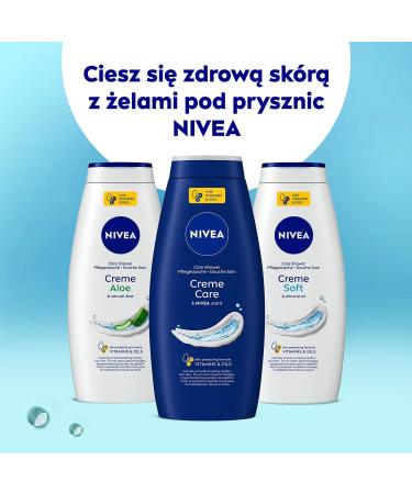 NIVEA Cr me Care Cream nourishing body shower 750 ml - Buy Online on GoSupps.com