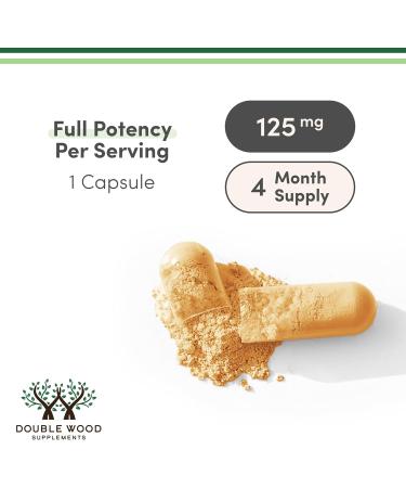 Methylated Multivitamin (Methylated and Activated Vitamins Only - Methylated B Complex with Trimethylglycine (TMG) and Methylfolate)(Non-GMO Gluten Free MTHFR Supplement) 120 Capsules by Double Wood - Buy Online on GoSupps.com