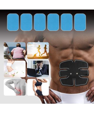 LIHAO 20x Gel Pads for EMS Abdominal Muscle Trainer | Replacement Adhesive Pads for Electrostimulation - International Shipping Available - Buy Online on GoSupps.com