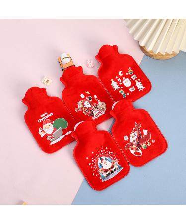 Jukids 5-Piece Hot Bottle Set | Cute Warm-Up Bags for Pain Relief & Warmth | Ideal Christmas Gift for Hands Feet Neck & Back - Buy Online on GoSupps.com
