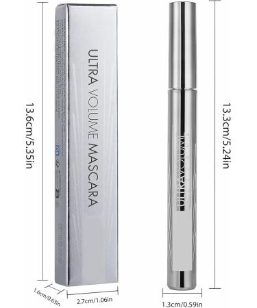 Erasing Resistant Mascara Waterproof Removing Makeup Volume Length Curling Mascara For Girls Beginners Vacation Dating Travel Daily Weddings Office - Buy Online on GoSupps.com