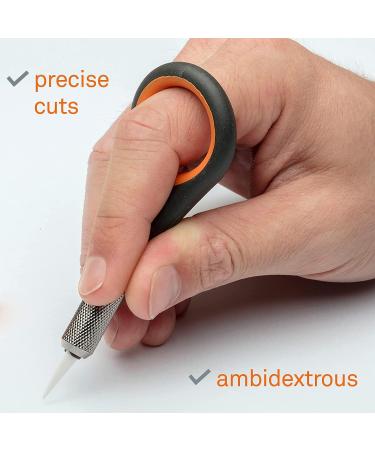 Slice 10580 Precision Knife - Finger-Friendly Handle for Detailed Cuts - Long-Lasting Black Blade - 1 Pack - Buy Online on GoSupps.com