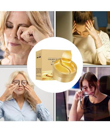 60x Moisturizing Eye Mask Ocular Gel Patch Under Eye Mask Rejuentorios pads for home travel deep hydration favors to present lachiletes skin care - Buy Online on GoSupps.com