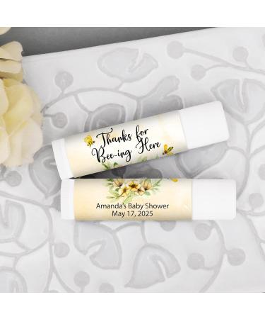 Bee Themed Baby Shower Favors Bee Party Favors Lip Balm Gender Reveal Favors Mommy to Bee Lip Balm Favors - Set of 24 - Buy Online on GoSupps.com