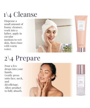 MONAT BE GENTLE Skincare System | Nourishing Cleanser Anti-Aging Nectar & Moisturizer for Sensitive Skin - Shop Internationally - Buy Online on GoSupps.com